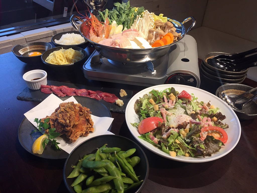 パーティープラン【あったか鍋】2019年１.２月